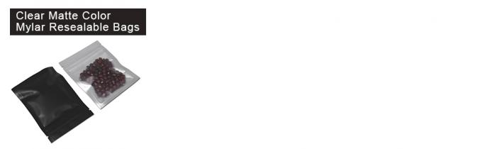 Resealable Airtight Bags, Zipper Lock Pouch, Reclosable Lock Food Storage Bags Heat Seal Pouches Grocery Pack 0