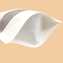 Stand Up Pouch Bag With Or Without Zipper, Flat Heat Seal Bag, Flat Bottom Bag, Back Seal Bag 2