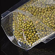 Reusable Zipper Top pouches, Matte finish, custom logo, flat bottom bags, coffee & tea packing bags 6