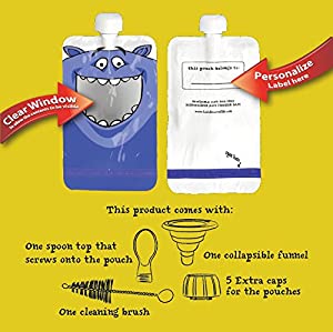 Food Portable Bags, Baby Milk Powder Pouch, Storage Bags, Infant Feeding Pouches, Formula Milk Powder Container 0