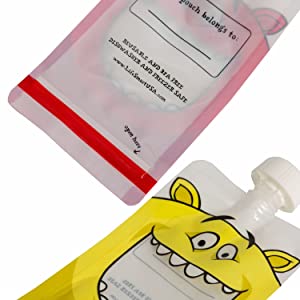 Food Portable Bags, Baby Milk Powder Pouch, Storage Bags, Infant Feeding Pouches, Formula Milk Powder Container 2