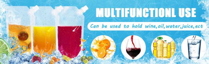 Stand-Up Liquor Bags, Drink Pouches, Concealable Alcohol Flask for Cold & Hot Drinks, Reusable 6