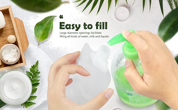 Clamshell Storage, Stand Up Spout Pouch, Hand Sanitizer, Lotion Shampoo, Makeup Fluid Bottles, Travel Bag 0