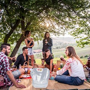 Collapsible Water Container Bag, Storage Jug, Sport Camping Riding Mountaineer, Freezable 7