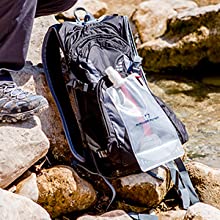 Collapsible Water Container Bag, Storage Jug, Sport Camping Riding Mountaineer, Freezable 19