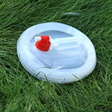 Portable Water Storage Jug, Water Carrier, Foldable Canteen, Outdoors BBQ Camping Hiking 4