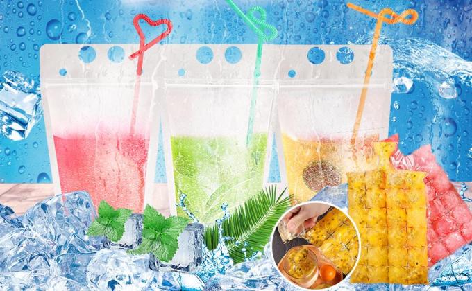 Drink Pouches, Smoothie Juice Pouches, Cold & Hot Drinks, Soup Bags, BIB package, cold coffee package 4