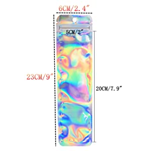 Herbal Tobacco Bag, Tea Foil Bag, mylar Zip lockk bag child resistant bag Pouch, Aluminum Foil Paper Pac 1