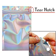 Smell Proof Baggies, Holographic Bags, Metallic Bag, Storage Pouch, Flower Packaging, Dried Leaves 0