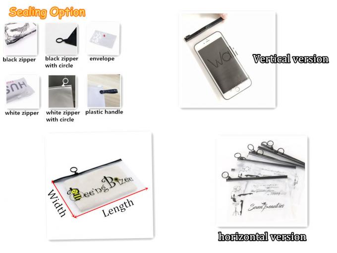 Biodegradable Custom Frosted Slider Zipper Pouch, Bikini Swimwear, Clothes, Eco Packaging, Zip Lock Bag 0