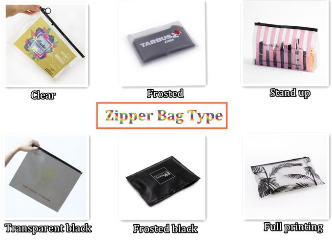 Biodegradable Custom Frosted Slider Zipper Pouch, Bikini Swimwear, Clothes, Eco Packaging, Zip Lock Bag 1