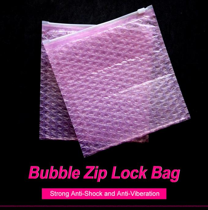 Cosmetic Makeup Bubble Slider Zipper Bags, Zip Padded Pouch For Beauty, Skin Care, Jewelry Bag Package 0