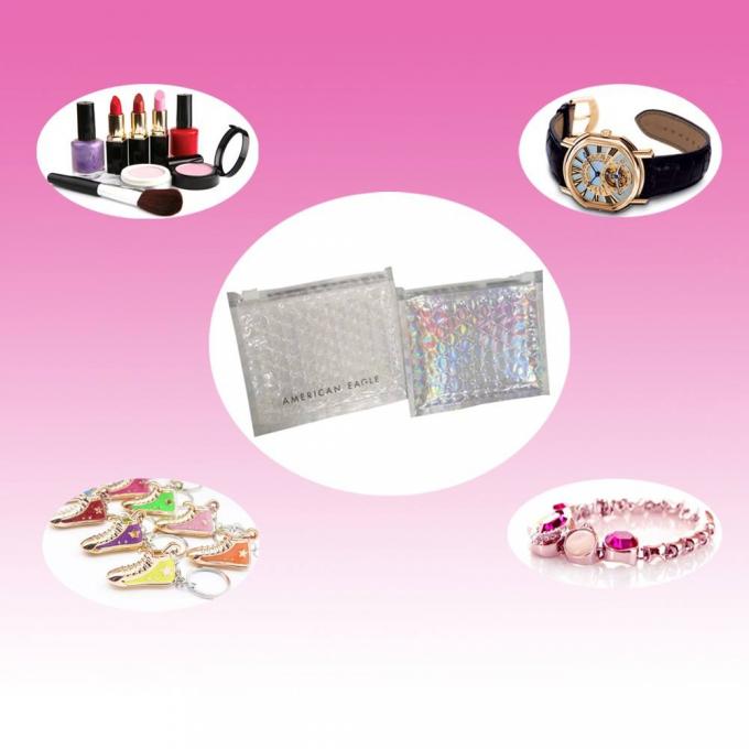 Cosmetic Makeup Bubble Slider Zipper Bags, Zip Padded Pouch For Beauty, Skin Care, Jewelry Bag Package 3