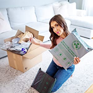 Waterproof Recyclable Mailers, Eco Friendly Mailers, Shipping Bags for Clothing, Mailing Envelopes Packaging 6