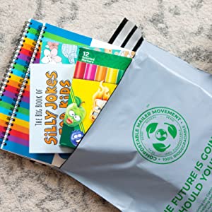 Waterproof Recyclable Mailers, Eco Friendly Mailers, Shipping Bags for Clothing, Mailing Envelopes Packaging 7