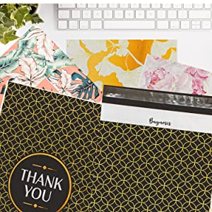 Mailer Envelope Tropical Leaf Mailing Shipping Package Bags-Self Seal, Shipping Supply, express delivery bags 2