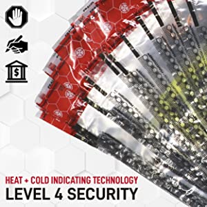 ICAO Duty Free Packaging, STEBs Bags, Custom Airport Store, Retail Shop Security Bags, Tamper Evident Proof 3