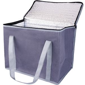 Oxford Cloth Insulated Reusable Grocery Shopping Bags, XL Size, Large Picnic Cooler Bag, Zippered Top Cold 7