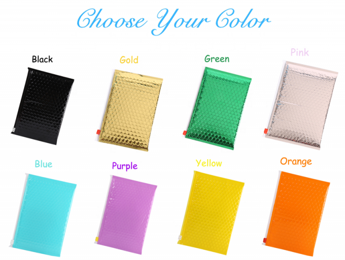 Shock-Resistance, Water-Resistant, Scratch-Resistant, Top Zip Lock, Reusable Reclosable Bubble Slider Zipper 3