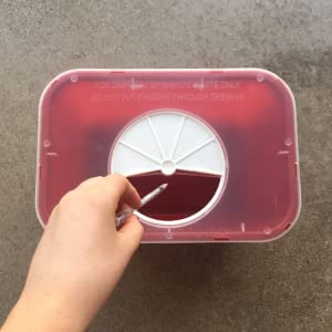 Healthcare, Gallon, Quart, Liter Sharp Container, Biohazard Waste Disposal Container, Needle Disposal Container 1