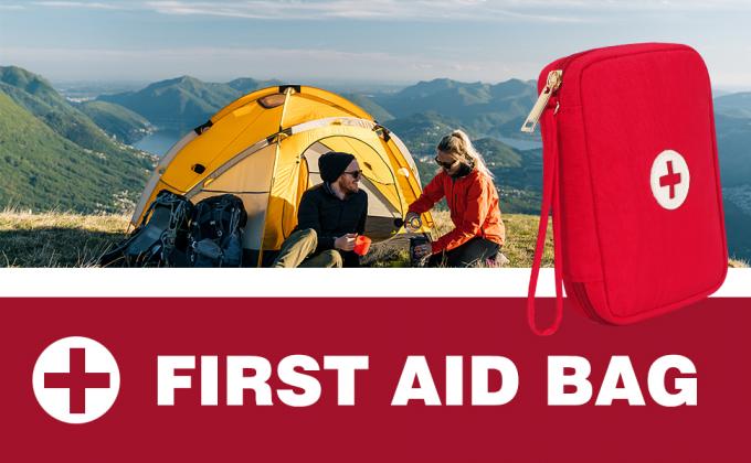 First Aid Bags, Kit Bag, Medical Storage Bag, Portable Pouch, Emergency Medicine, Handy Pills Pocket 0