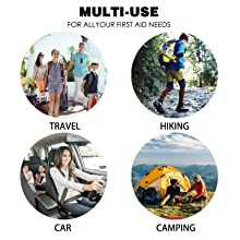 First Aid Bags, Kit Bag, Medical Storage Bag, Portable Pouch, Emergency Medicine, Handy Pills Pocket 6