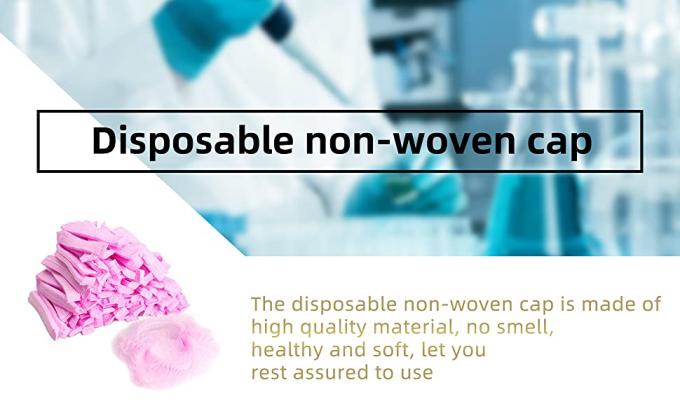 Elastic Cap covers, Medical Disposable Surgical Head Caps, Nonwoven Bouffant Mob Cap, Hair Net NURSE CAP 0