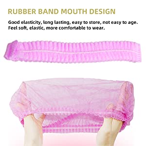 Elastic Cap covers, Medical Disposable Surgical Head Caps, Nonwoven Bouffant Mob Cap, Hair Net NURSE CAP 1