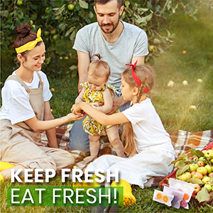 PEVA, Silicone, Reusable Storage Resealable Freezer Food Bags, Leak Proof Zip lockk Airtight lunch Container 2