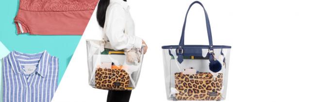 Hologram Clear Bag, Great For Sports Games, Work, Security Travel, Stadium Venues Or Concert 4