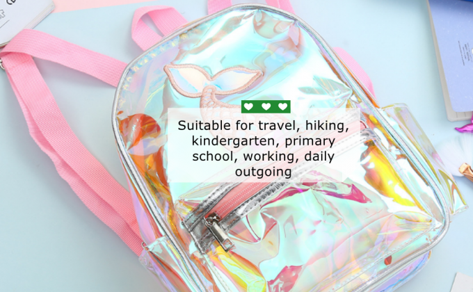 Backpack Student School Daypack Travel Caming Bag For Women Girls, Drawstring Bags, Multicolor rainbow 8