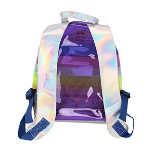 Backpack Student School Daypack Travel Caming Bag For Women Girls, Drawstring Bags, Multicolor rainbow 19