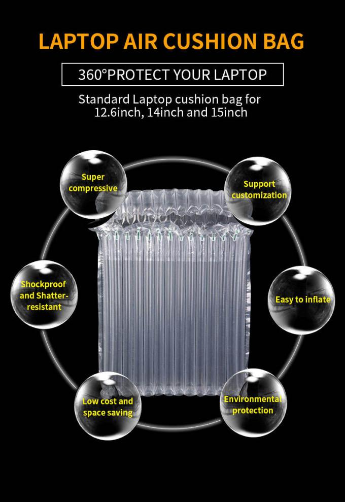 Inflatable Laptop Protective Mailer Bag, Transport Packing, Air Cushion Bag , Air Column Bag Packing 1