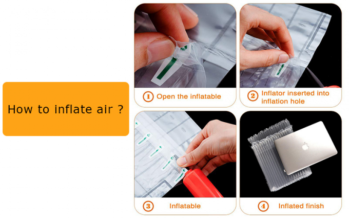 Inflatable Laptop Protective Mailer Bag, Transport Packing, Air Cushion Bag , Air Column Bag Packing 6