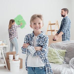 Painter Plastic Drop Cloths Sheet, Waterproof, rustproof, Anti-Dust Furniture Cover, Couch Cover, Furniture Cover 4