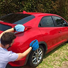 Car Clean Accesories Car Washing Cleaning Set 7 In 1 Portable Car Wash Kit, Brush Mop, Microfiber Car Towel 12