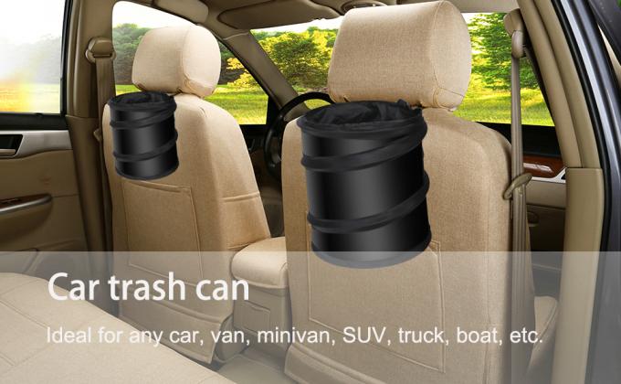 Car Trash Bags Car Backseat Organizer Bag Cooler, Car Garbage Can, Storage Pockets, Collapsible Portable bin 19