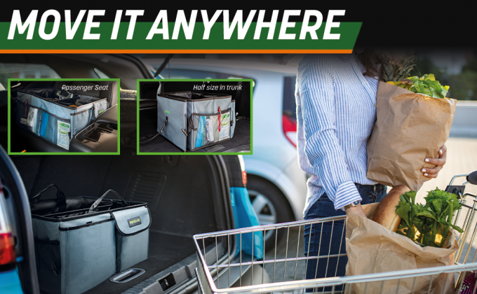 Storage Container, Waterproof Pu Leather Storage Box Car Trunk Organizer, Automotive Consoles & Organizers 4