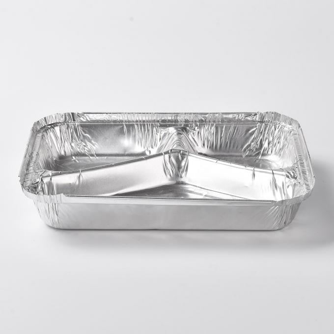Alloy 8011, Disposable Environmental Protection Household, Compartments Aluminum Foil Container Tray 8