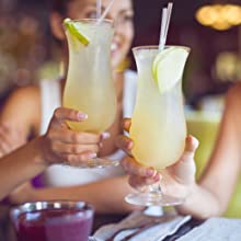 PLA Drinking Straws, CPLA Giant Straws, Individually Wrapped, Plant Based Compostable Flexi straws, cocktail 17