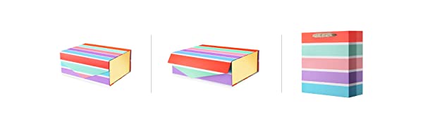 Valentines Day Present Box, Bridesmaids Proposal Box, Present Bag Card Ribbon Paper Filler, Gift Boxes 2