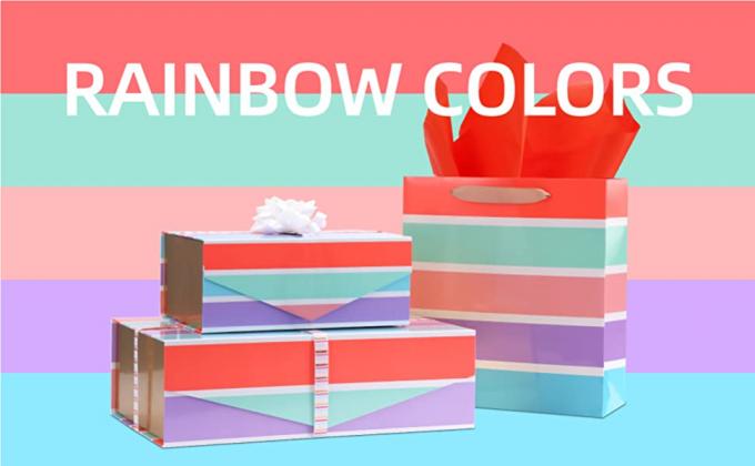 Valentines Day Present Box, Bridesmaids Proposal Box, Present Bag Card Ribbon Paper Filler, Gift Boxes 3