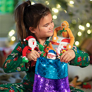 Sequin Drawstring Backpack Christmas Gift Party Bag, Organza Pouch, Satin Pouch Silk Pouch, Suede Pouch 1