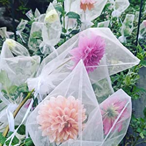 Organza Bags, Mesh Drawstring Gift Bags Small for Jewelry Wedding Party Baby Shower Favor Bags 14