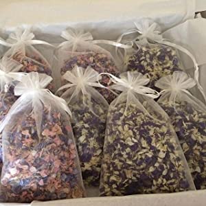 Organza Bags, Mesh Drawstring Gift Bags Small for Jewelry Wedding Party Baby Shower Favor Bags 12