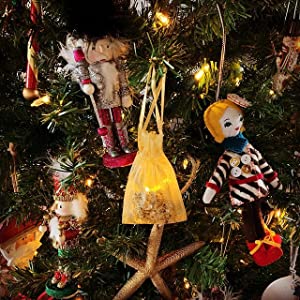 Organza Bags, Mesh Drawstring Gift Bags Small for Jewelry Wedding Party Baby Shower Favor Bags 19