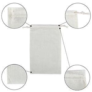 Cotton Drawstring Bags, Cotton Muslin Bags, Cotton Pouch, Reusable Bags, Jewelry Pouch, gift Sachet Bags 0