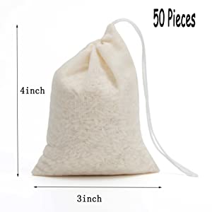 Cotton Drawstring Bags, Cotton Muslin Bags, Cotton Pouch, Reusable Bags, Jewelry Pouch, gift Sachet Bags 6