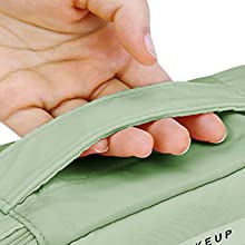 Travel Makeup Cosmetic Skincare Organizer, Toiletry Bag, Foldable Duffel Bag, Multiple Storage Compartments 4