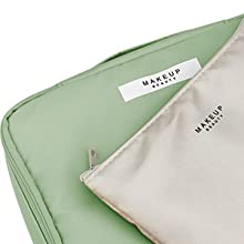 Travel Makeup Cosmetic Skincare Organizer, Toiletry Bag, Foldable Duffel Bag, Multiple Storage Compartments 6